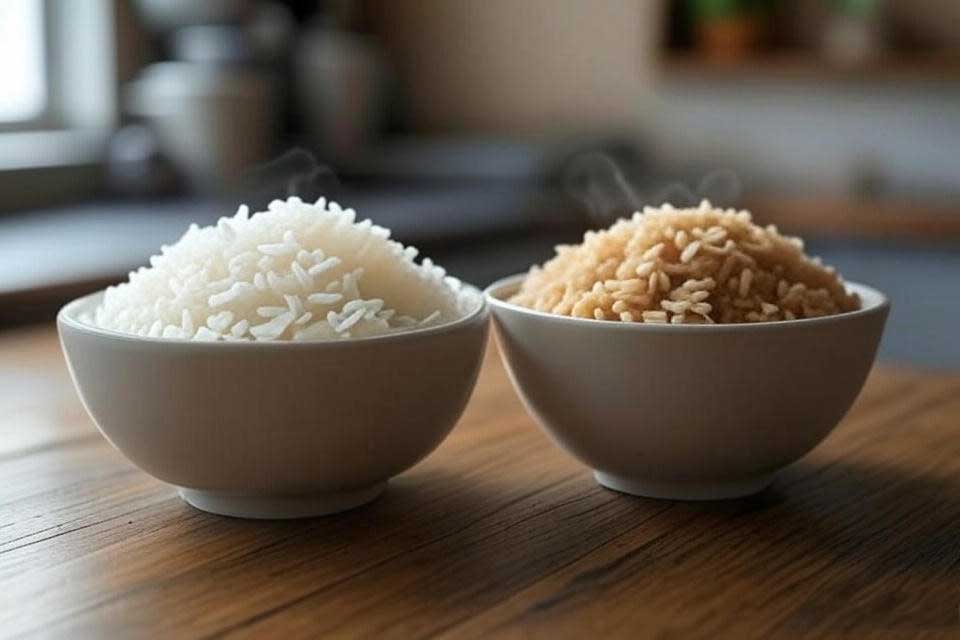 برنج قهوه‌ ای یا سفید؟