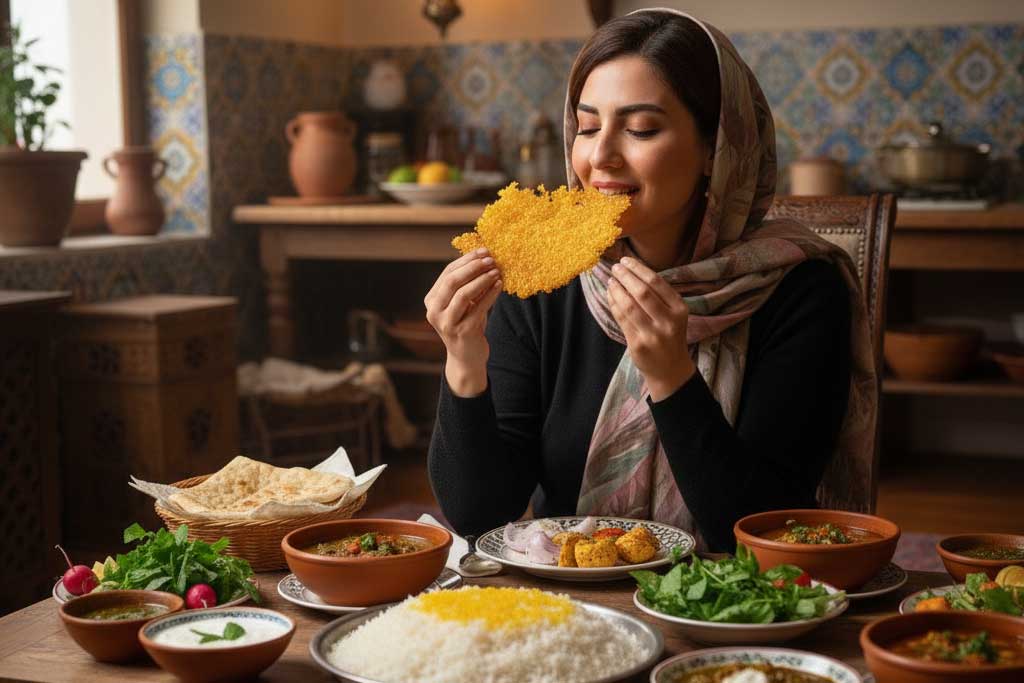 راز ته‌ دیگ طلایی