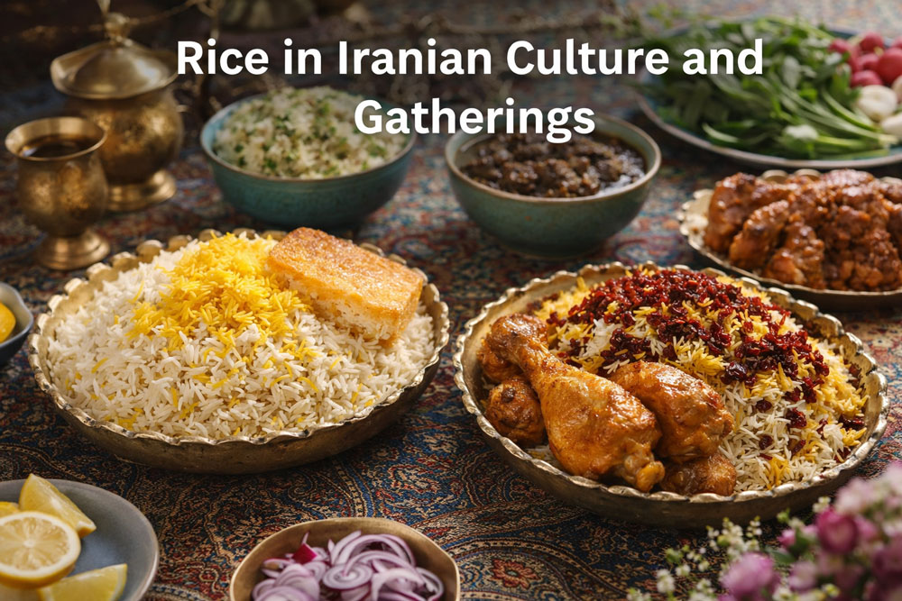 برنج در فرهنگ و مهمانی‌های ایرانی