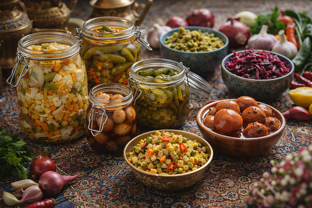 ترشیجات در آداب غذایی ایرانی‌ ها