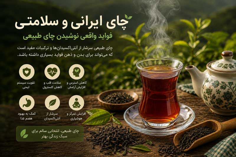 چای ایرانی و سلامتی